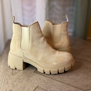 Tan Chunky Boots
